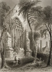 Youghal Abbey, County Cork, Irland, aus 