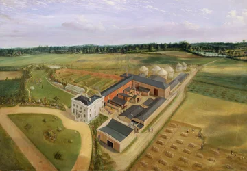 Tiptree Hall und Farm, Essex, ca. 1850-60