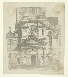 St. Etienne du Mont, Fassade