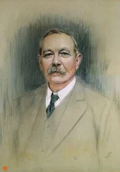Porträt von Sir Arthur Conan Doyle