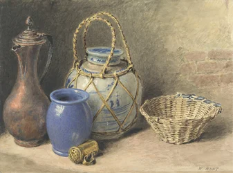 Stillleben mit Ingwertopf, um 1825
