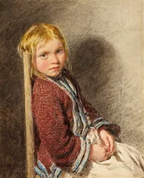 Der Schüchterne Sitzer, ca. 1840