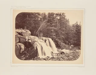 Wasserfall am Mount Blackmore