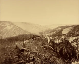 Los Pinos Tal, Blick nach Osten