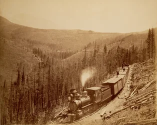 Marshall Pass, Westseite