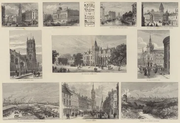 Königlicher Besuch in Leeds und Preston