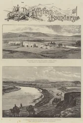 Die afghanische Grenze