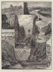 Ansichten der Fidschi-Inseln