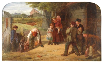 Das Dorffest, 1860