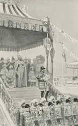 Die Königin wird in Delhi zur Kaiserin von Indien ausgerufen