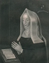 Margarete von Lancaster. Mutter von Heinrich VII. Aus der Sammlung des ehrenwerten Earls von