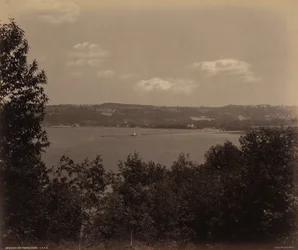 Cayuga-See Richtung Ithaca, ca. 1895