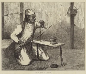 Ein Perlenbohrer von Lucknow