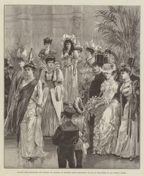 Grande Fête Française und Masque des Fleurs, in der Princes