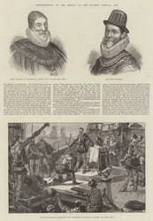 Dreihundertjahrfeier der Niederlage der spanischen Armada, 1588