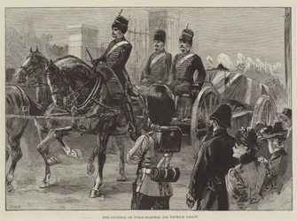 Das Begräbnis von Feldmarschall Sir Patrick Grant