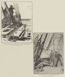 Die Marine-Manöver