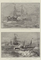 Die Marine-Manöver