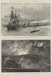 Die Marine-Manöver