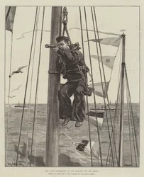Die Marine-Manöver, auf der Suche nach dem Feind
