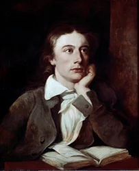 Porträt des britischen Dichters John Keats