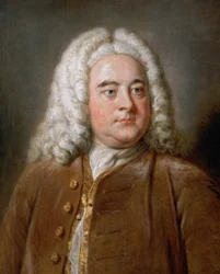 Porträt von George Frederick Handel (1685-1759)