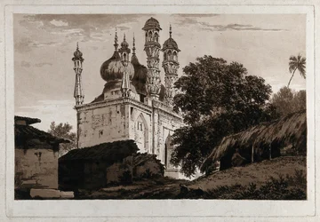 Eine Moschee in Gazipoor