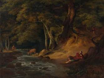 Jaques und der verwundete Hirsch: 