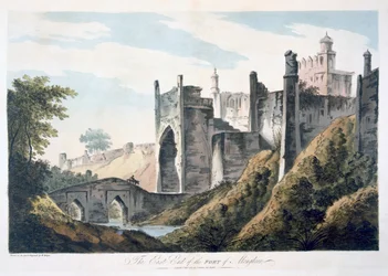 Das Ostende des Forts von Mongheer, 1787