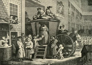 Ein Landgasthof, 1747
