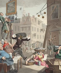 Beer Street, Illustration aus 