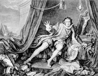 David Garrick als Richard III., 1746