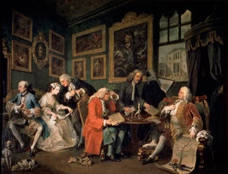 Marriage à la Mode: 1, Der Ehevertrag, 1743