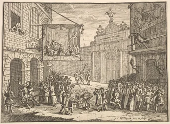 Maskeraden und Opern, 1724