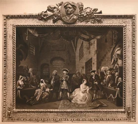 Szene aus der Bettleroper VI, 1731