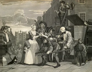Straßenszenen in London