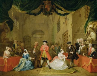 Die Bettleroper, Szene III, Akt XI
