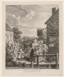 Die vier Tageszeiten: Abend