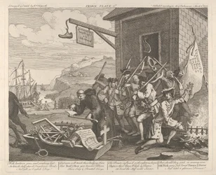 Die Invasion, Tafel 1: Frankreich