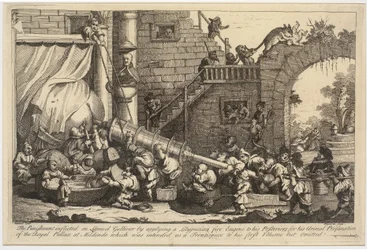 Die Bestrafung von Lemuel Gulliver