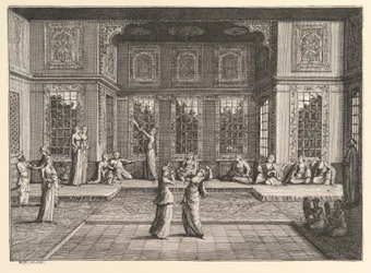 Das Serail, Aubry de La Mottrayes Reisen durch Europa, Asien und in Teile von..., 1723-24