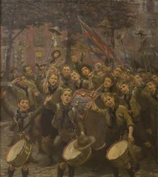 Den Hauptpfadfinder anfeuern, Dowry Square, Hotwells