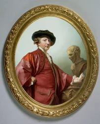 Porträt von Joshua Reynolds (1723-92) 1786