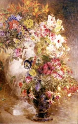 Eine Fülle von Blumen