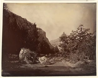 Eingang zum Langon. Angriff auf die Karawane in der Schlucht von Murmes. Stillman, Dickson, Puysaimond, etc.