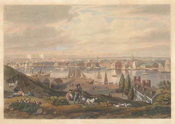 Baltimore vom Federal Hill aus gesehen