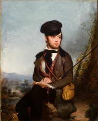 Der Angler (Porträt von Charles Lanman)
