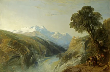 Eine alpine Szene