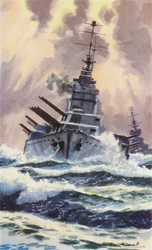 Britisches Kriegsschiff