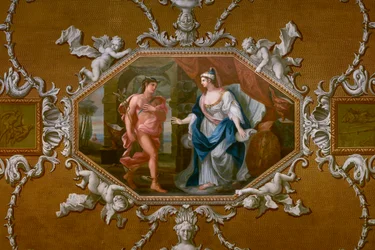 Die Decke der Königsgalerie